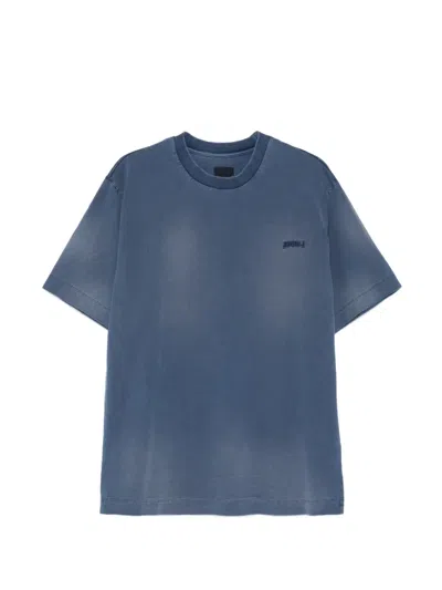 Juunj Floral Print T-shirt In Blue