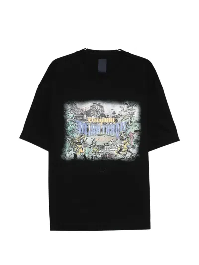Juunj Graphic T-shirt In Black