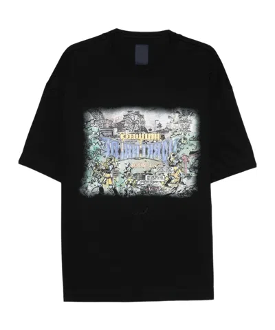 Juunj Graphic T-shirt In Black