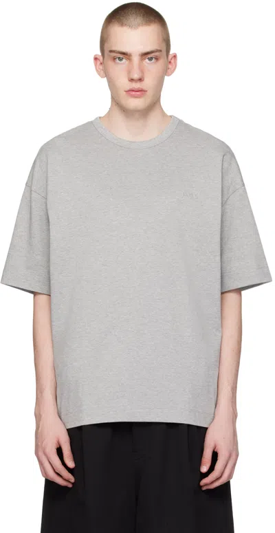 Juunj Brandalises Graphic-print T-shirt In Gray