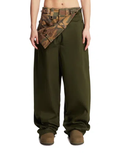 Juunj Green Panel Pants