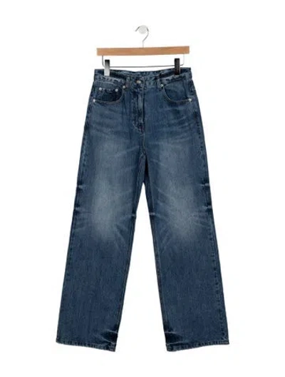 Pre-owned Juunj High-rise Wide Leg Jeans W/ Tags In Blue