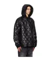 Juunj Hooded Cotton-padded Suit In Black