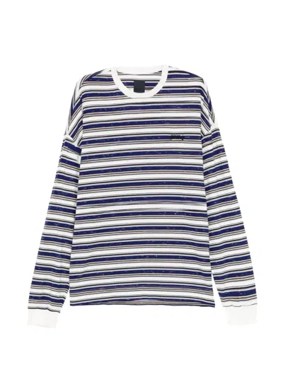 Juunj Horizontal-stripe Long-sleeve T-shirt In Multi