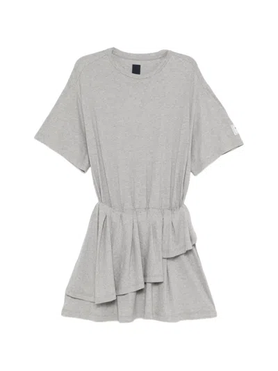 Juunj Hybrid T-shirt Dress In Gray