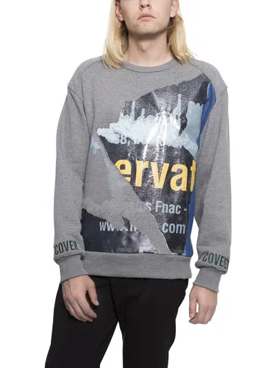 Juunj Juun J Printed Crewneck Sweatshirt In Grey