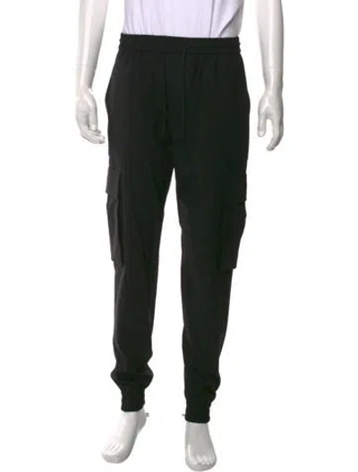 Pre-owned Juunj Joggers In Black