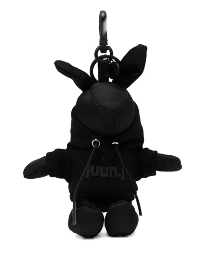 Juunj Junji Bunny Keyring In Black