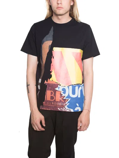Juunj Juun J Printed T-shirt With Embroidery In Black