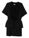 Juunj Layered Dress In Black