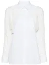Juunj Layered Long-sleeve Shirt In White
