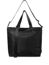 Juunj Logo-detail Tote Bag In Black