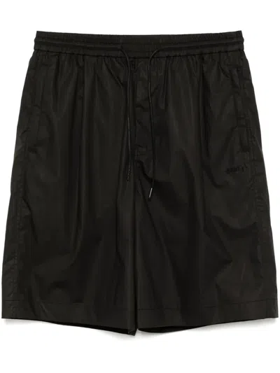 Juunj Logo-embroidered Short In Black