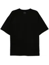 Juunj Embroidered Logo T-shirt In Black