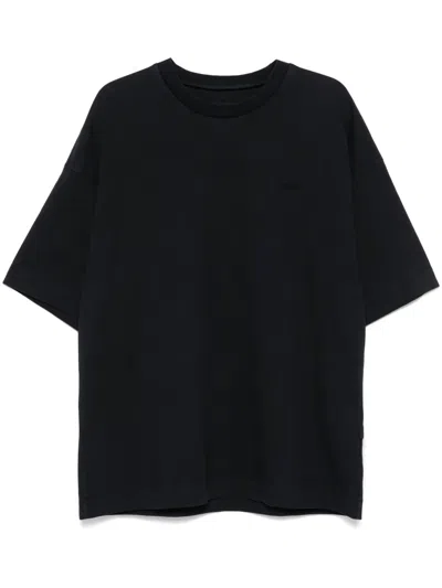 JUUNJ LOGO-EMBROIDERED T-SHIRT