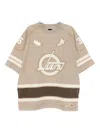 Juunj Logo-embroidered T-shirt In Neutral