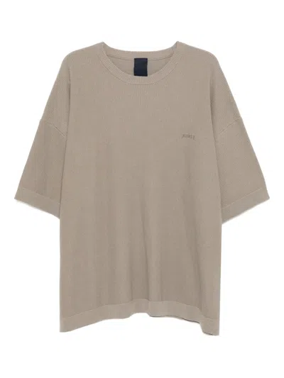 Juunj Logo-embroidered T-shirt In Pink