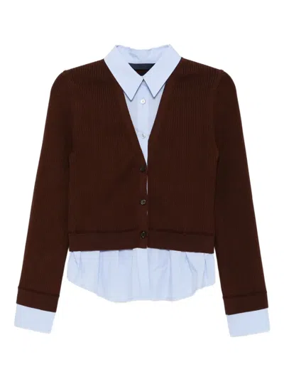 Juunj Oberteil Mit Logo-patch In Brown
