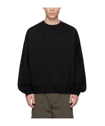 Juunj Logo Round-neck Sweater In Black