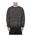 Juunj Logo Sticker Sweater In Black