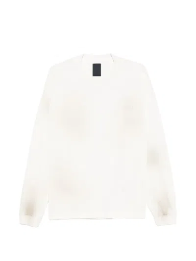Juunj Logo-embroidered Long-sleeve Top In Neutral
