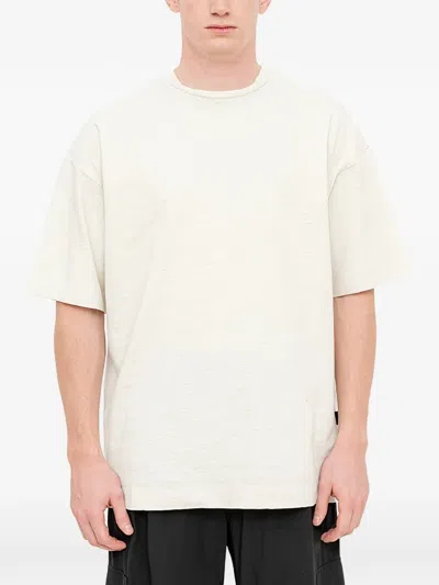 Juunj Logo-embroidered Oversized T-shirt In White