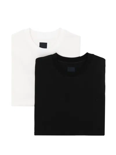 Juunj Logo-patch Long-sleeved T-shirt In Multi