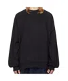 Juunj Long Sleeve Sweatshirt In Black
