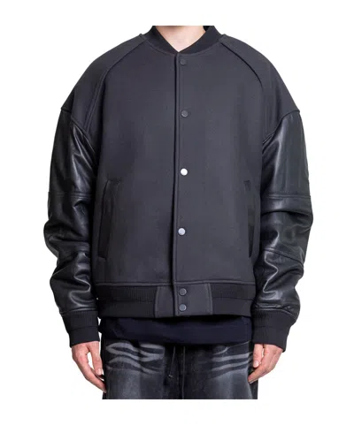 Juunj Long-sleeved Casual Jacket In Black