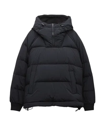 Juunj Long-sleeved Down Jacket In Black