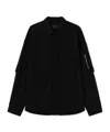 Juunj Long-sleeved Shirt In Black