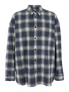 Juunj Multicolor Shirt With Classic Collar And All-over Check Motif In Cotton Man In Multi