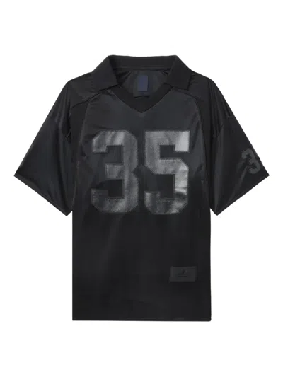 Juunj Number-print T-shirt In Black