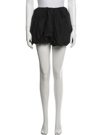 Pre-owned Juunj Nylon Mini Skirt W/ Tags In Black