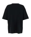 Juunj Black T-shirt With Tone-on-tone Logo Embroidered On The Front In Black