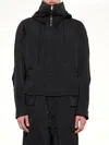 Juunj Outer Coat In Black