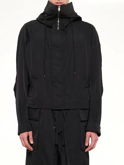 Juunj Outer Coat In Black