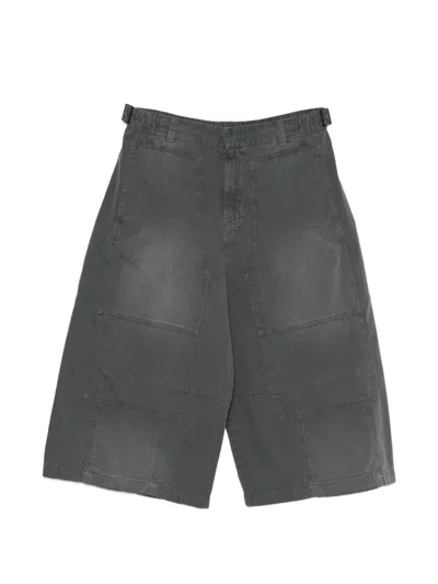 Juunj Panelled Shorts In Gray