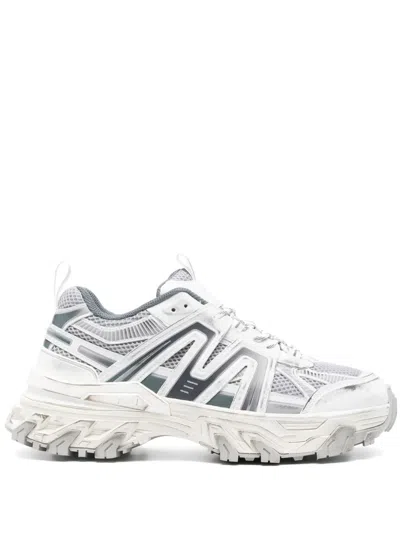 Juunj Panelled Sneakers In White