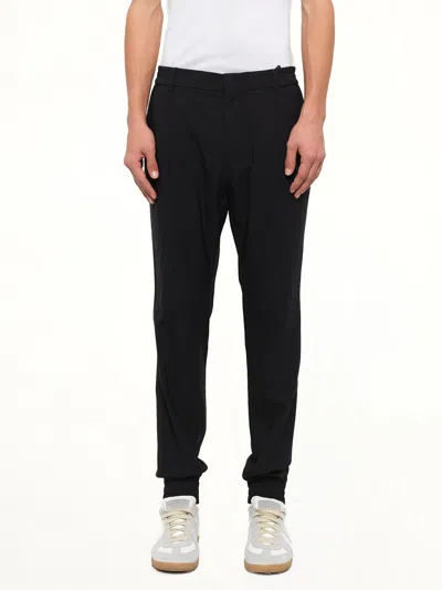 Juunj Elasticated-cuff Trousers In Black