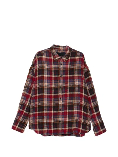 Juunj Plaid Shirt In Multi
