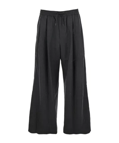 Juunj Pleated Casual Pants In Black