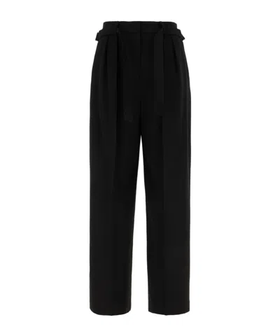 JUUNJ PLEATED DETAIL TRACK PANTS
