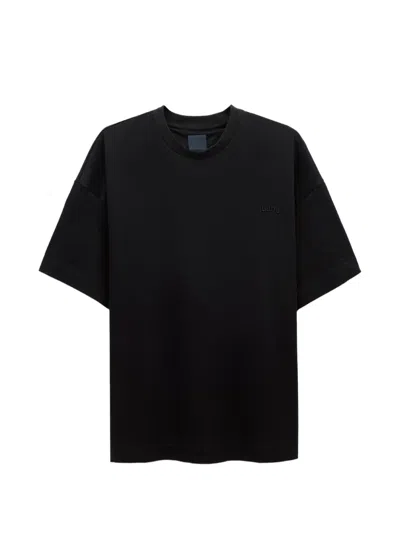 Juunj Print-detail T-shirt In Black