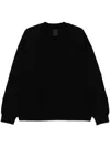Juunj Reverse Weave Sweatshirt In Black