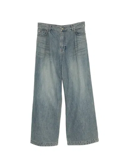 Juunj Sahara Wide-leg Jeans In Blue