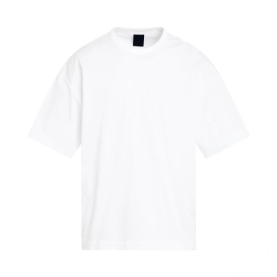 Juunj Semi-over Fit Short Sleeve T-shirt In White