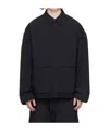 Juunj Sewn-on Long Sleeve Shirt In Black