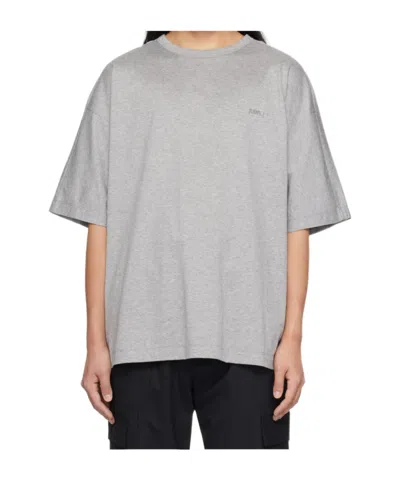 Juunj Gray Embroidered T-shirt In 3 Grey