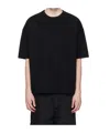 Juunj Embroidered Logo T-shirt In Black